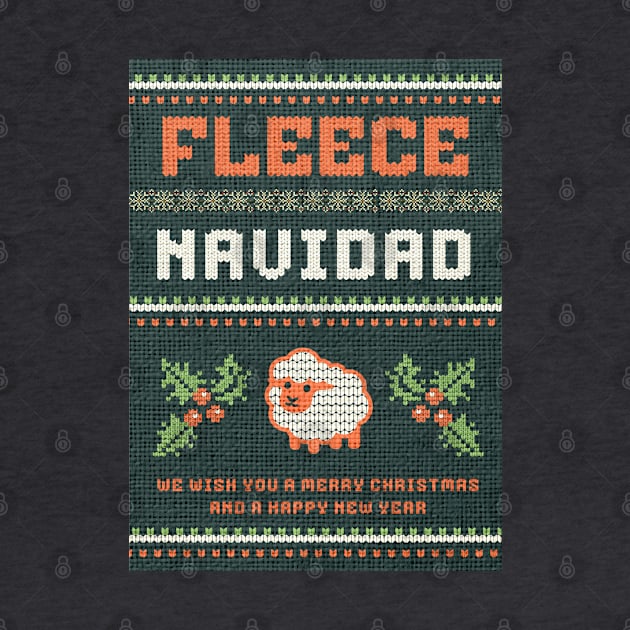 Funny Feliz Navidad Ugly Christmas Sweater Shirt by CR8ART